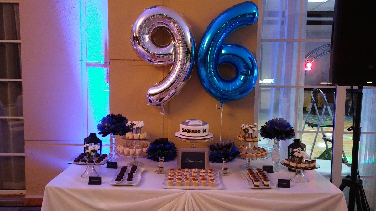 magic_hats_'s tweet image. Montaje de aniversario promocion 1996 #Magichatsandmore #Grad #Prom96 #Party