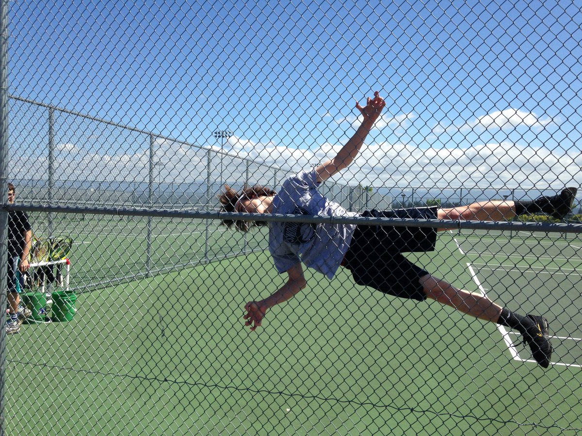 GrizCoach's tweet photo. That's what happens when you lose in tennis @darcidesilet @gphsgphs https://t.co/NbTavzZKYk