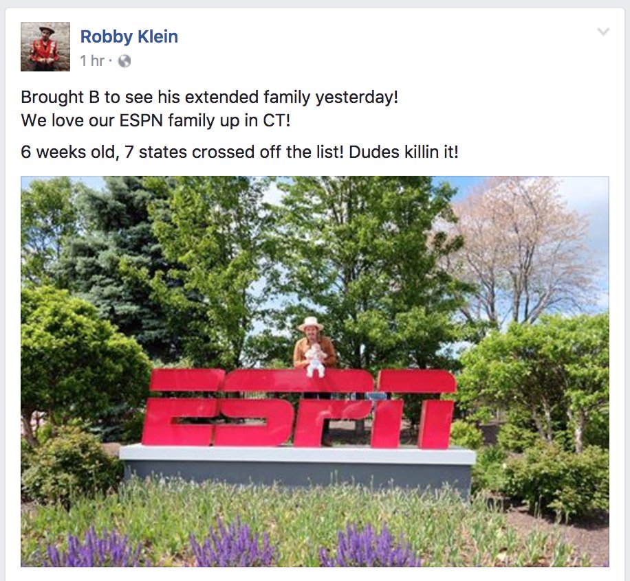 “They”: Traveling with children is too hard. You can’t do anything your first year at the very least

<a href="/Robbyklein/">Robby Klein</a>: LOL