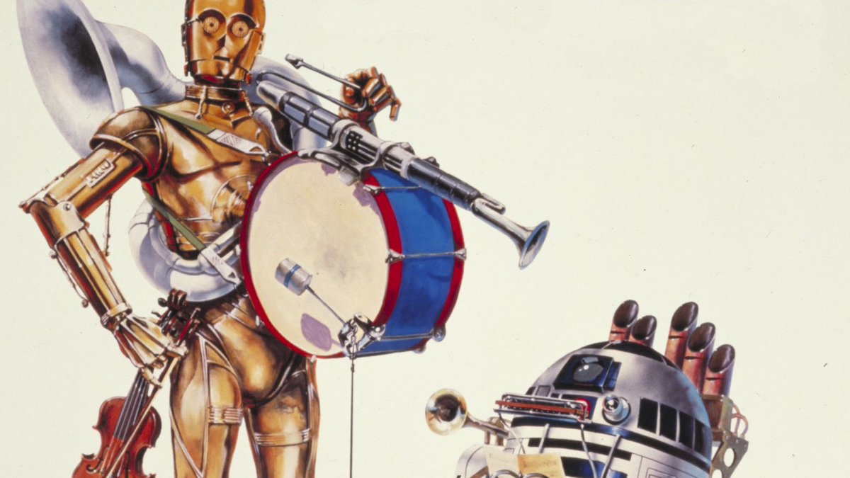 NAfME's tweet photo. John Williams Conducts The Main Theme From Star Wars: https://t.co/NTTDGzAx6R #StarWars40th https://t.co/r3HkjdvV6h