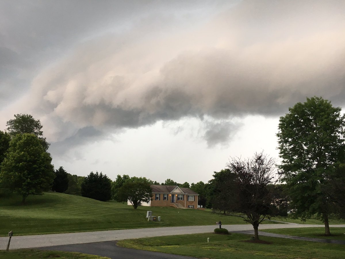 McIntoshImages's tweet image. The storm has arrived in Huntingtown