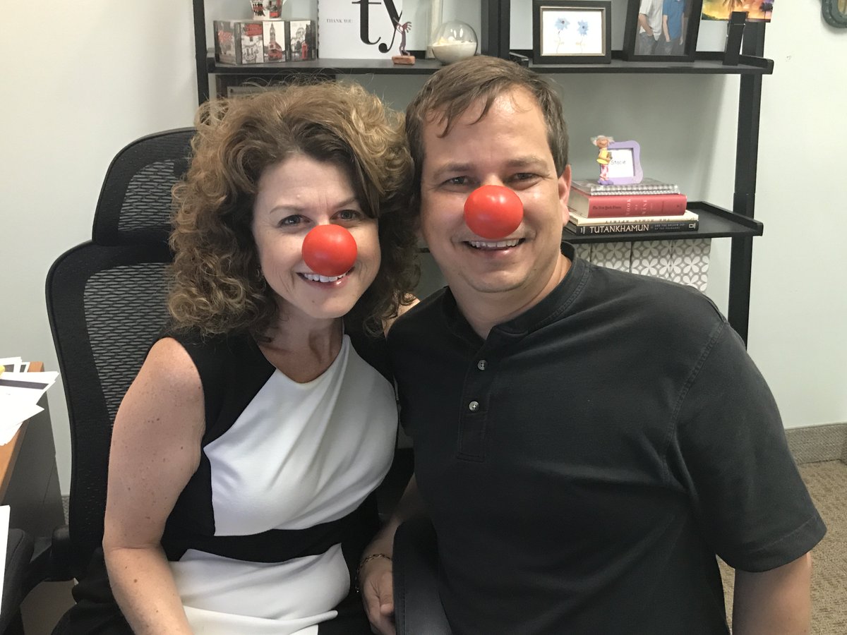Cruisitude's tweet photo. Home Office Team brought their smiles &amp; red noses to work today for @RedNoseDayUSA! https://t.co/C9d1bCndNp