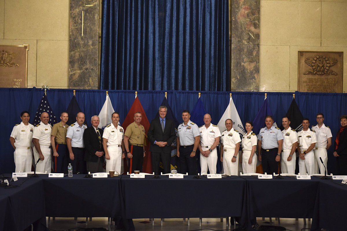 nycgov's tweet image. .@NYCMayor marks @FleetWeekNYC #inTheBronx with announcement of NYC Veteran Mentoring Initiative: on.nyc.gov/2s01hJP
@nycveterans
