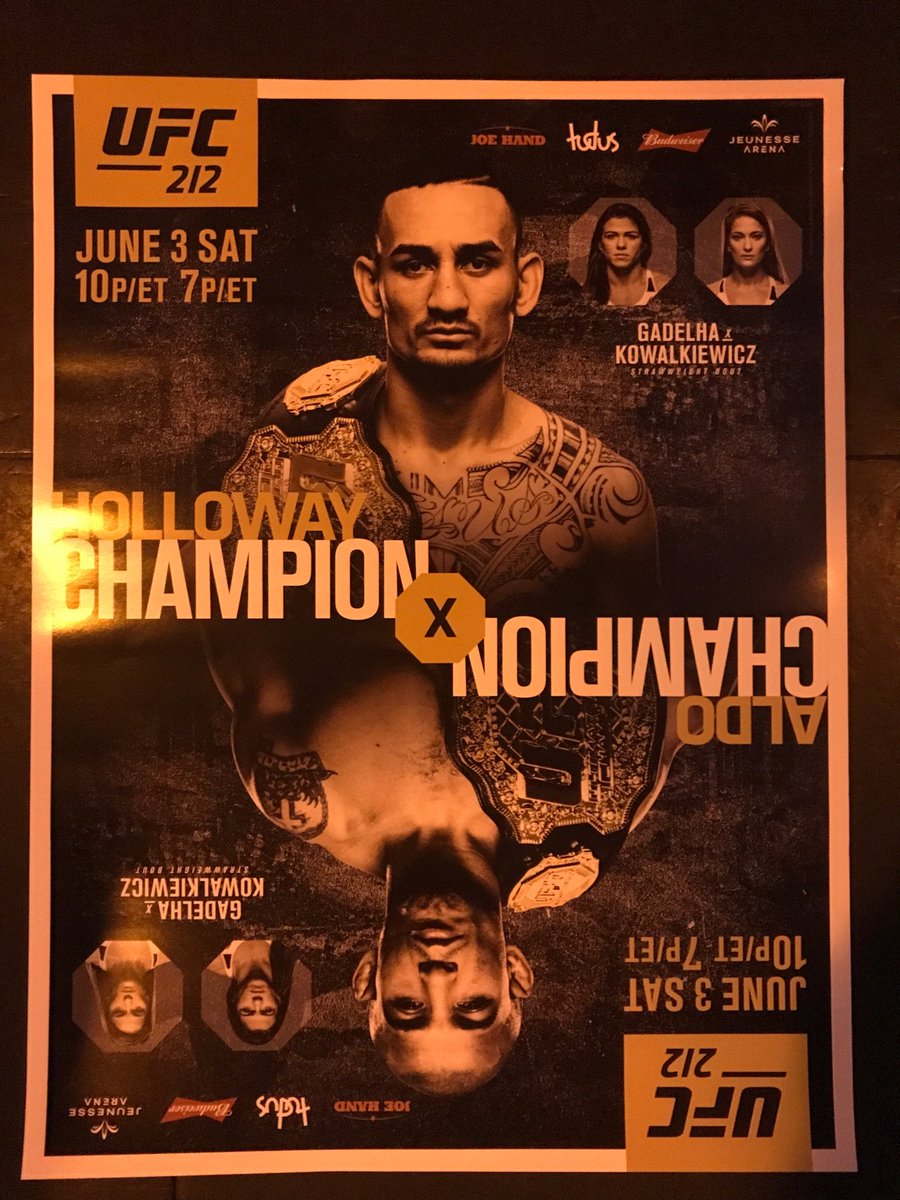 UFC#212-June 3rd!