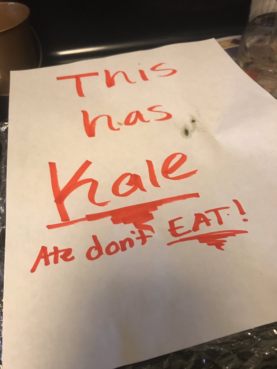 My brother is so cute, he knows I'm allergic to kale... and yes, I'm really allergic to kale. Idk why but I just am lol