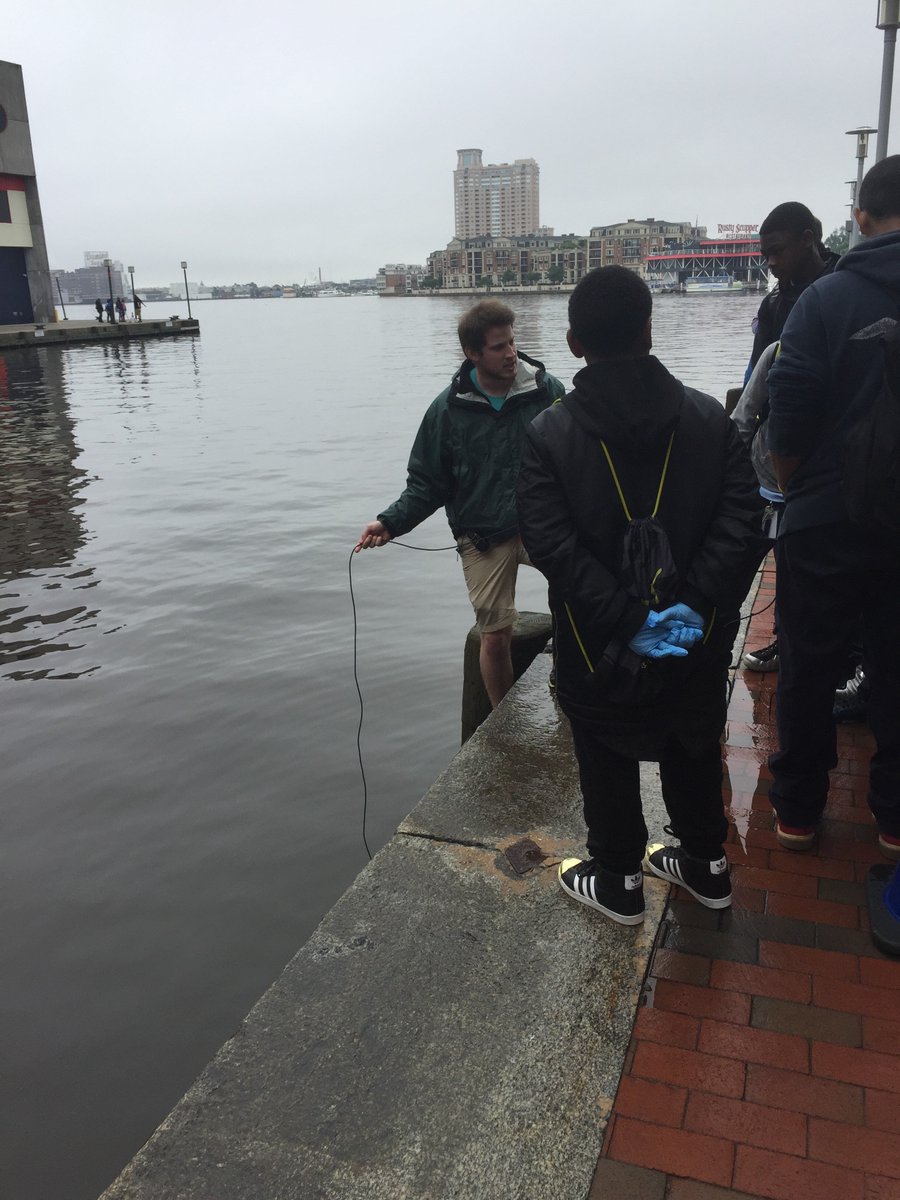 InciterHQ's tweet photo. Despite the rain, we had a great time today at the @NatlAquarium observing the BWET program in action! #eval #BWET #edexperience https://t.co/vZ4wFEiliZ