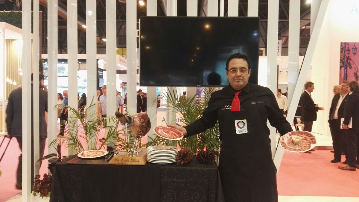 Oriocitano's tweet photo. @Oriocitano HORECA hoy en IFEMA @feriademadrid apoyando la presentación de los nuevos productos de BARAKA GLOBAL INVEST https://t.co/AKKfBfCmSi