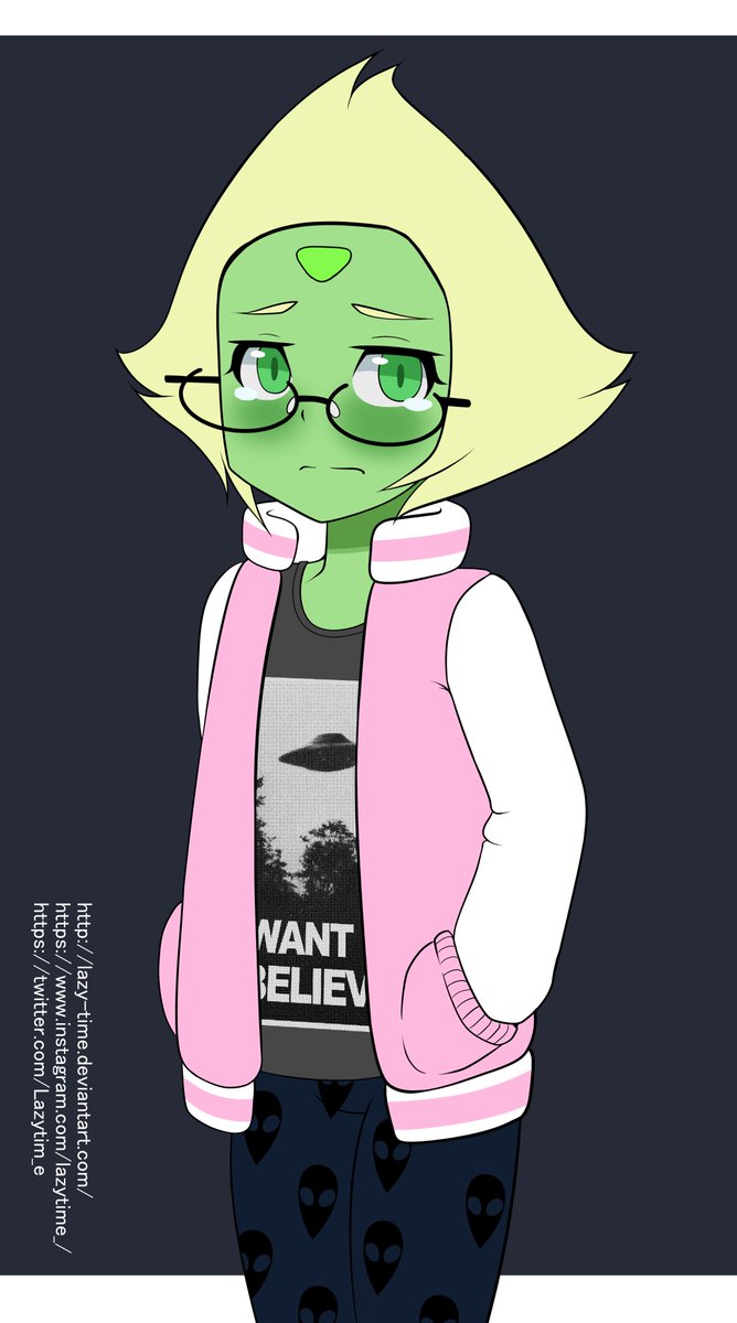 Lazytime Sad Peridot C C Peridot Stevenuniverse