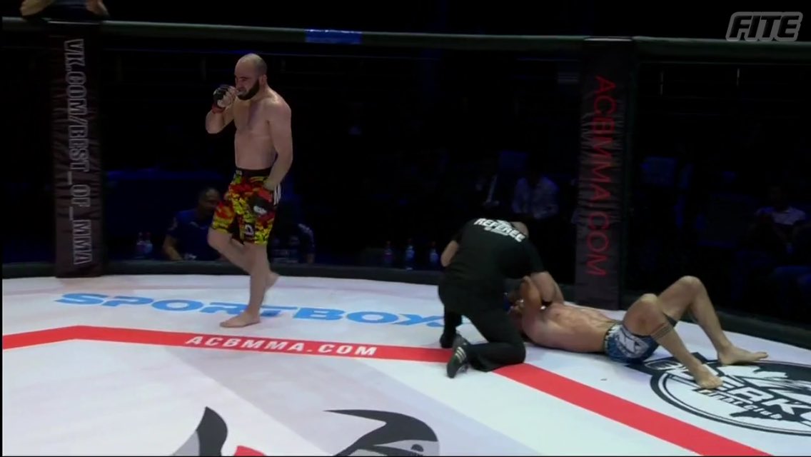 berkut_mma's tweet photo. ⚡️Daud Shaykhaev (5-1) defeats Michael Bobner (9-4) by 2nd round submission! Congratulations! #berkut #mma #acb59 https://t.co/G89o1ndd5i