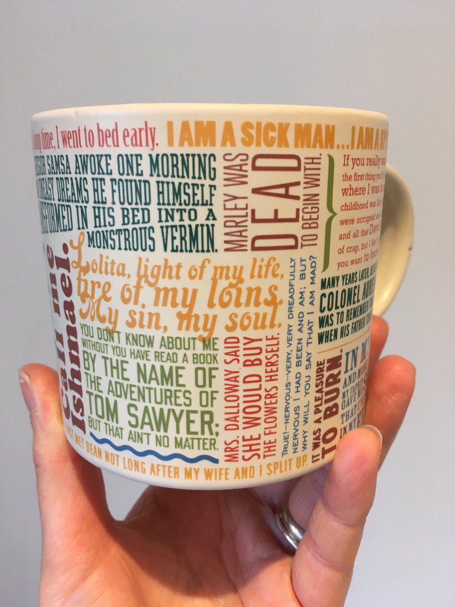I love tea. I love books. This is from a friend who knows me too well!