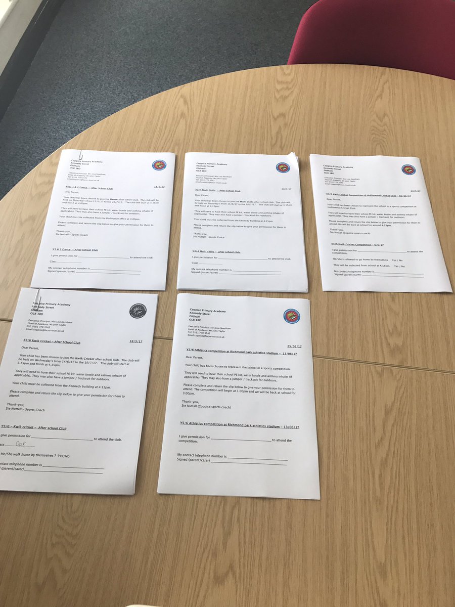 Lots of after school clubs and comps going on at <a href="/Coppiceprimary/">Coppice Primary Academy</a> in the last term 👍🏼 ⚽️🏀🎾🏑🏏🏅