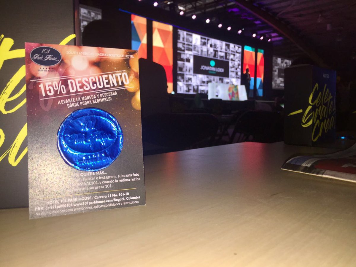 101ParkHouse's tweet photo. Encuentre su moneda de chocolate en #EXMA2017. Mándenos una foto usando el #EXMAAL101 y disfrute de un beneficio adicional @Expomarketing_ https://t.co/4Hc8JeaWfi