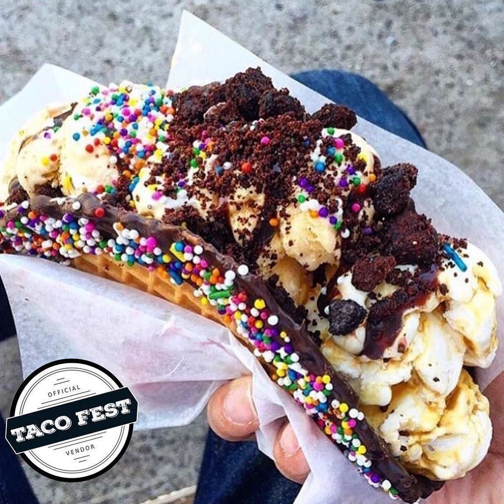 taste_toronto's tweet photo. • Taco Fest Feature Dish • Ice Cream Taco (Taster: @booyahinc) || Get your tickets now - LINK in BIO https://t.co/4OPE24TaAJ