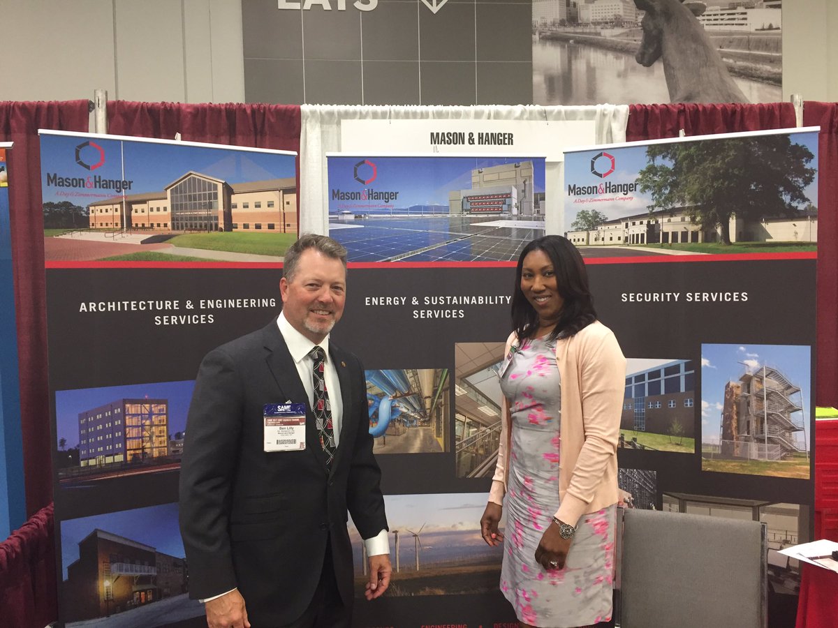 It was great catching up with our friends <a href="/MasonandHanger/">Mason & Hanger</a> at #SAMEJETC.