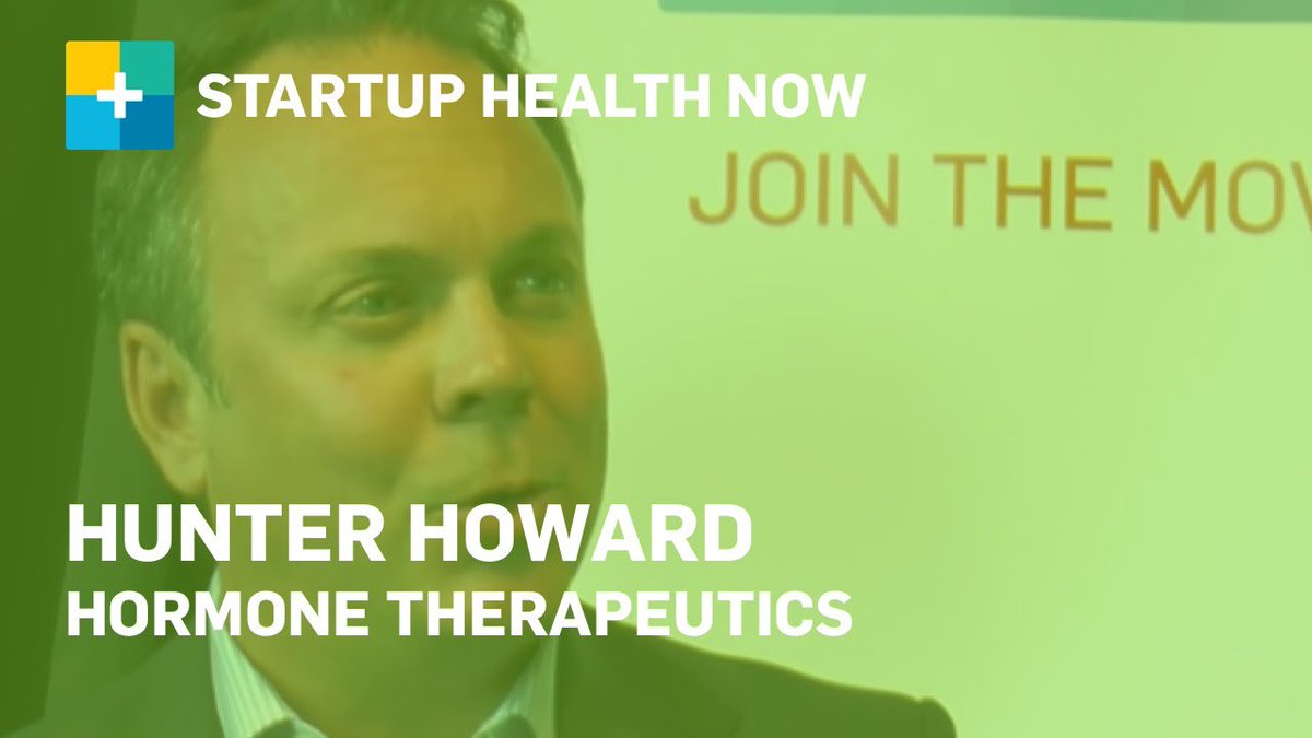 We are proud to have Hunter Howard from <a href="/HormoneT/">Hormone Therapeutics</a> joining our board of advisors.