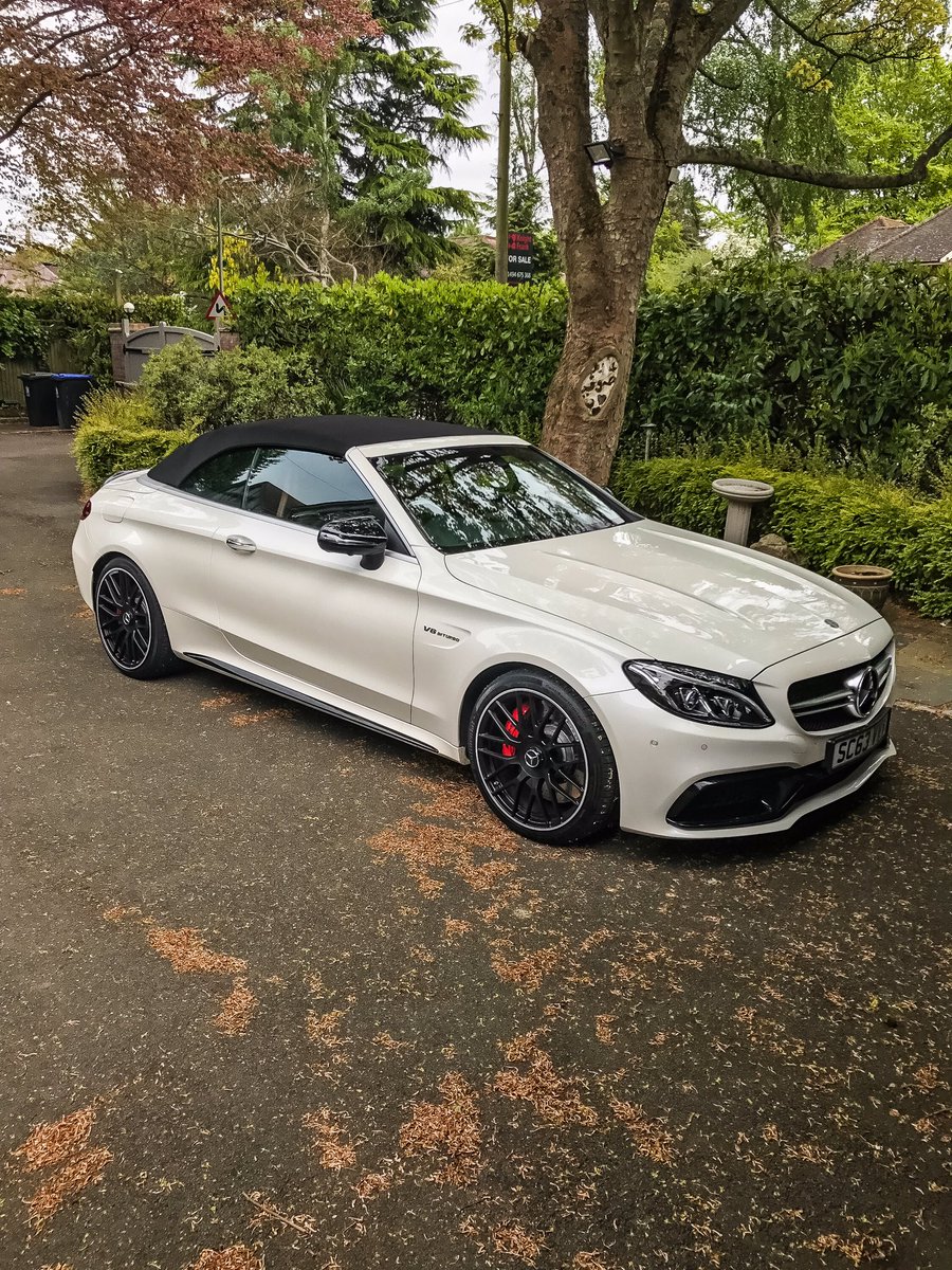 DavidDjt0311's tweet photo. Looking forward to my first encounter with the @MercedesAMG C63S Edition 1 Cabriolet #amgwhitewolf tomorrow - thank you @VelocitaCars https://t.co/aY2uWCIydB