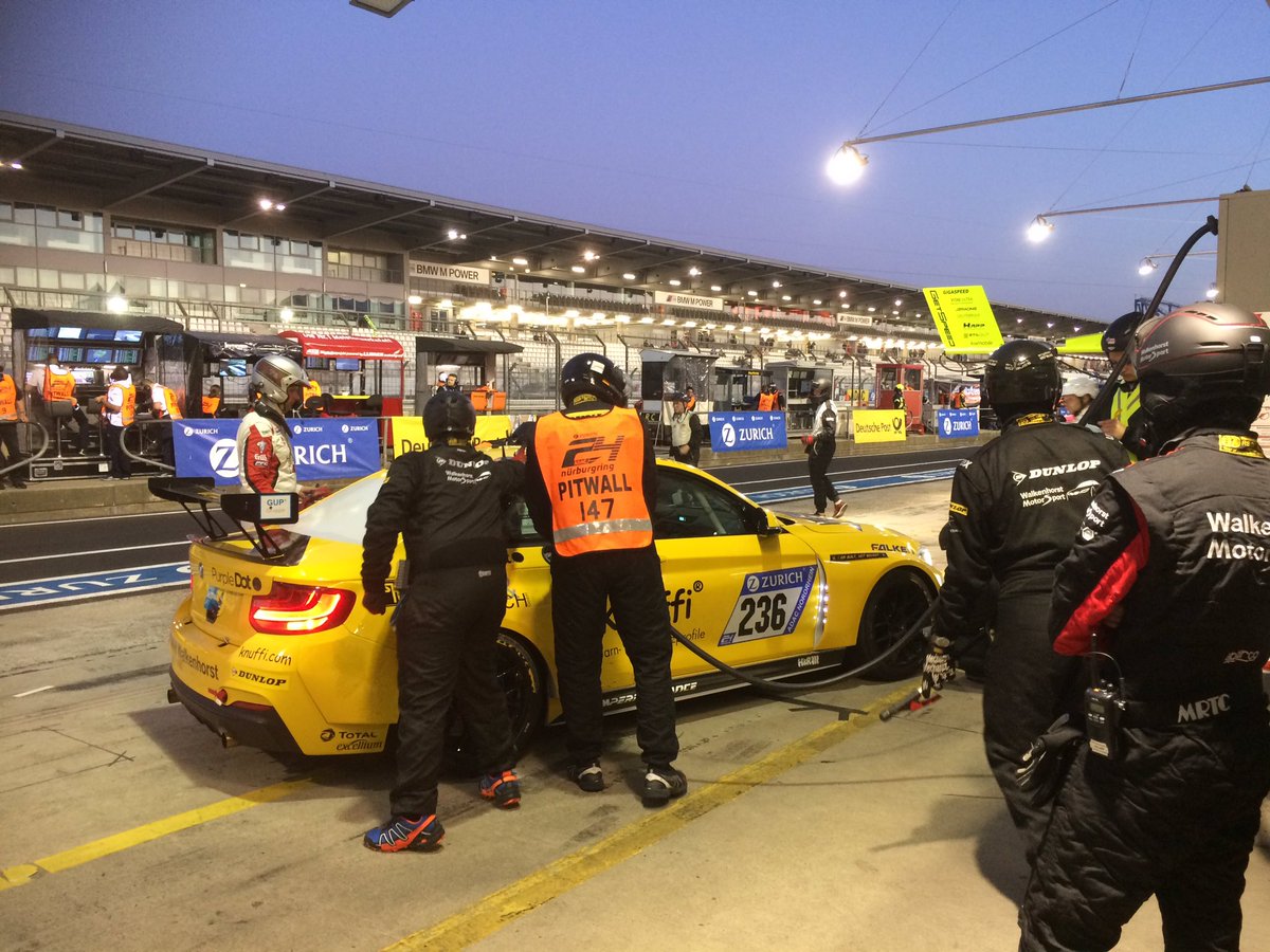 LifeCarRacing's tweet photo. #AngryTom ob the track!!! #N24h #24hnuerburgring #24hRennen #24hNurburgring #knuffi #paddoc https://t.co/vsxtFAC28a