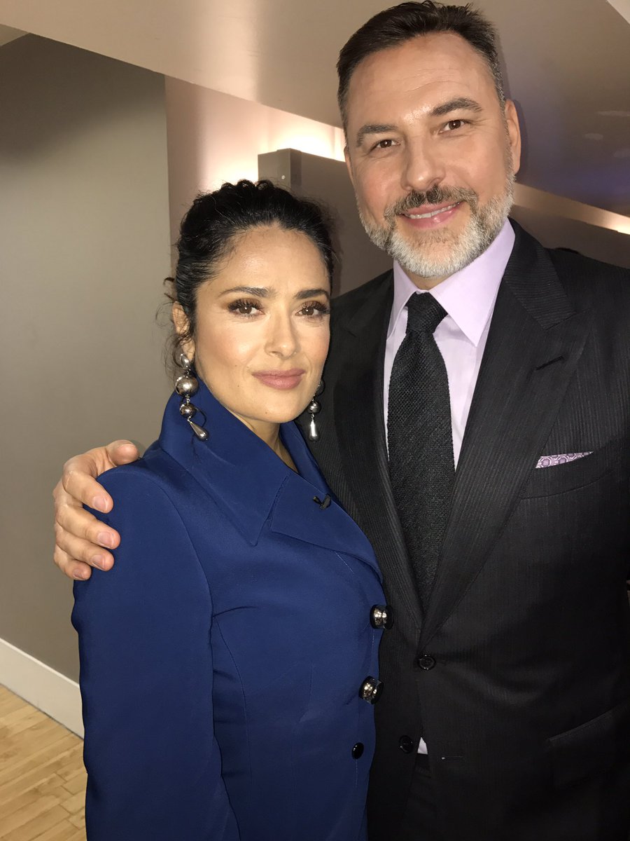 In love. <a href="/TheGNShow/">Graham Norton Show</a> #SalmaHayek