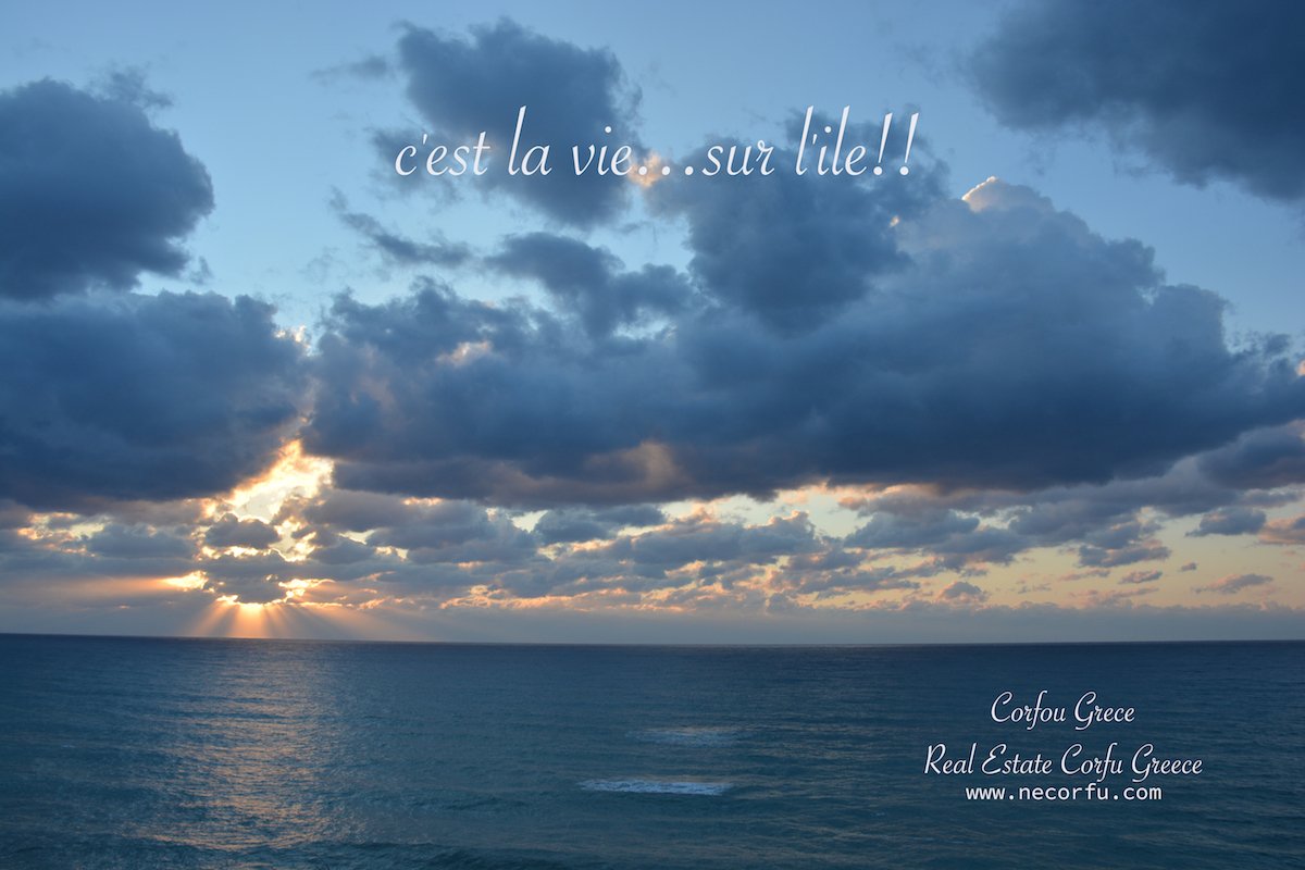 CorfuReal's tweet image. C'est la vie ... sur l'ile #Corfou #Grece #realestate #necorfu necorfu.com