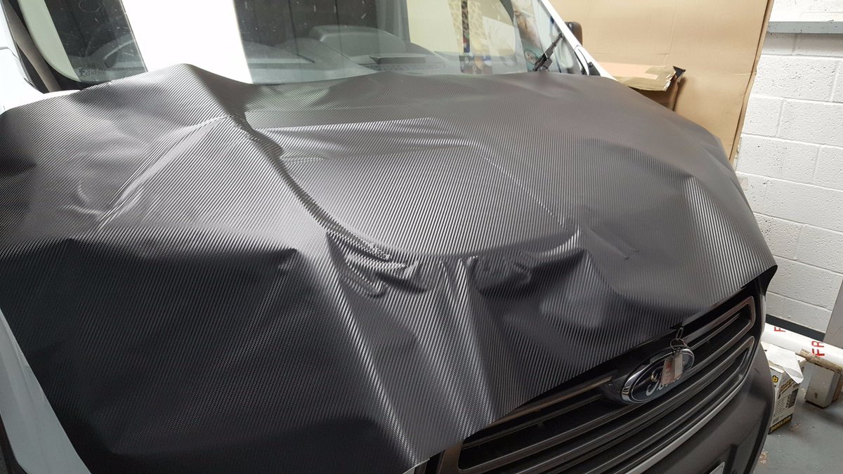 PrecisionSigns_'s tweet image. vehicle wrap carbon filter effect to protect from stone chips - looks great too! #vehiclegraphics @NorthantshourUk @Covhour @RugbyHour