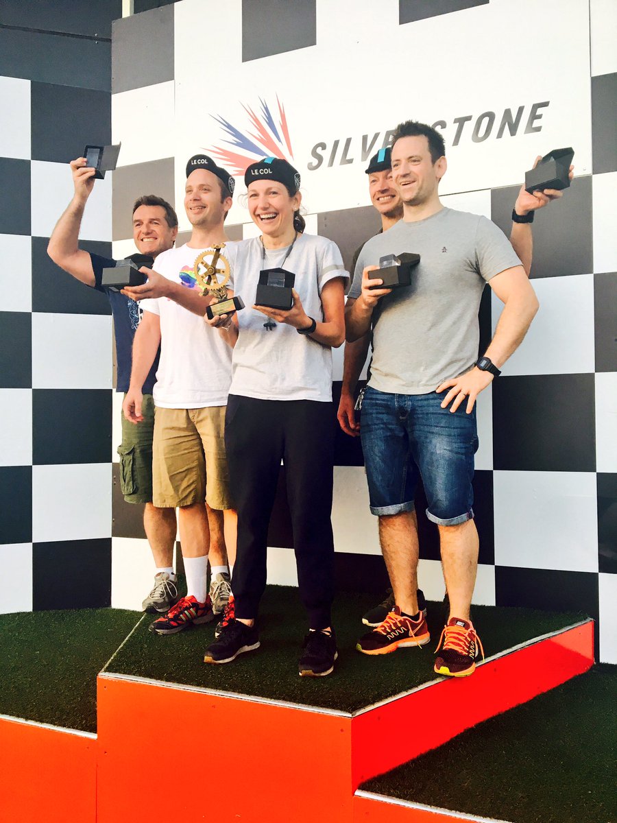 TeamIconify's tweet photo. The Winners - Velo Rosso! @NickGrecian, Jon Sigsworth @Gallowgroup, Gary Wootton, Gossia Cyganowska &amp; James Emery @OfficialLeCol 🏆🍾🚲 https://t.co/RmXzQw8lD0