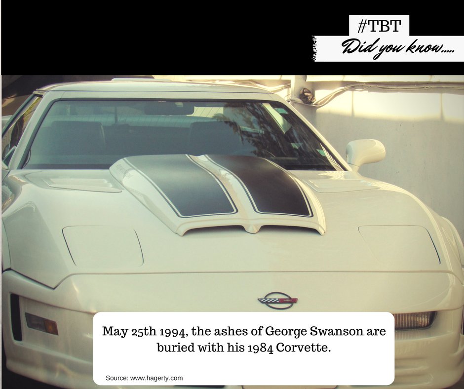BobsAutoNTow's tweet photo. #tbt #buriedwithhiscorvette #BobsMainStreetAuto https://t.co/EKx4C3Ck1E