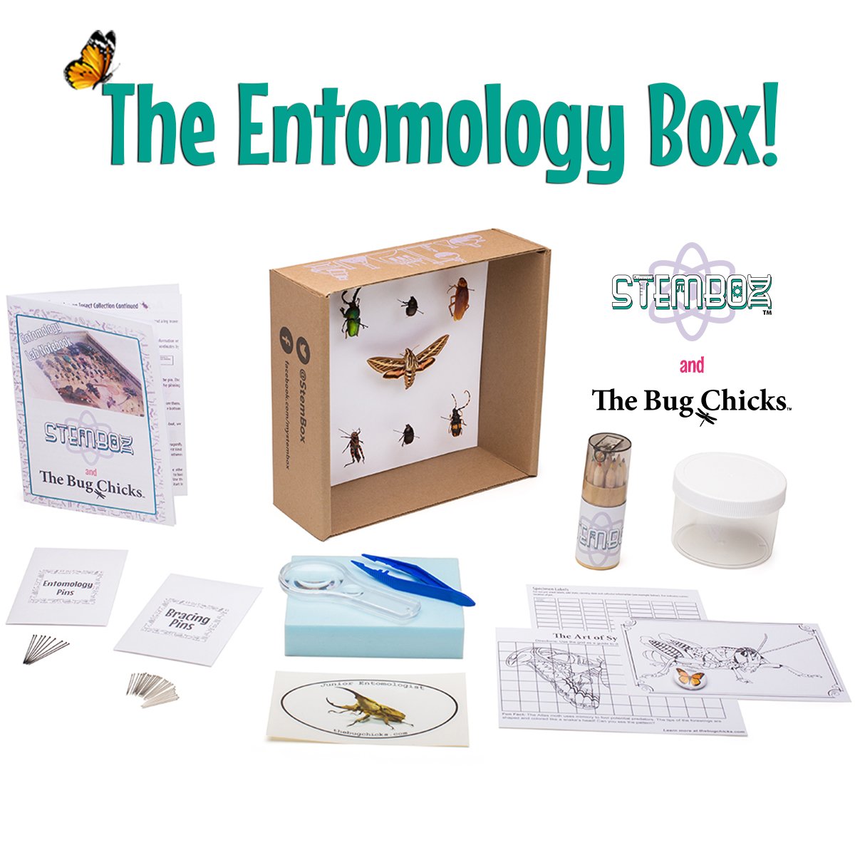 STEMbox's tweet photo. Don't forget to use promo code BUGCHICKS17 at checkout to receive a bonus box free! https://t.co/cYmfNNmJvD #stembox @TheBugChicks https://t.co/sugfFmBsgg