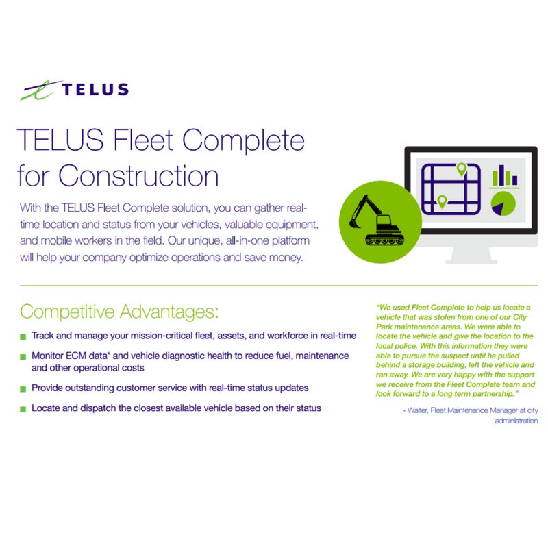 did you know @smartcell not only offers #Telus services, we offer vehicle GPS tracking, we even have it in our own software!