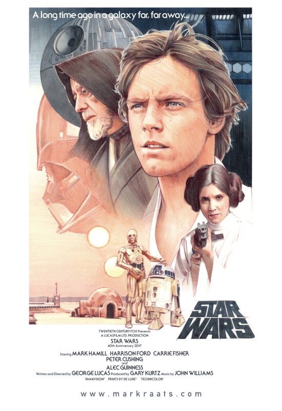 WookieeChips's tweet photo. How good are these by artist @mark_raats #StarWars #StarWars40th #ANewHope #BinarySuns https://t.co/kZVfgOBsRw