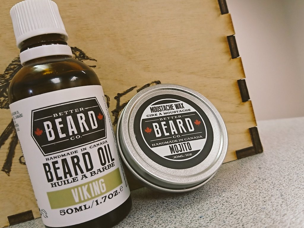 graphicdesignCB's tweet photo. Picked up some new oil &amp; moustache wax. Can't wait to get it on my beard &amp; give the stache a good curl! #CBGD #beardeddesigner #thebeardlife https://t.co/uA1AetEHXI