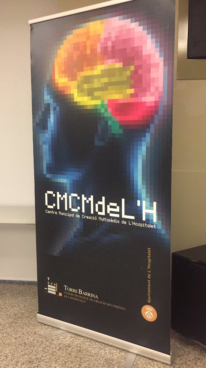 CrisPizarroR's tweet photo. Avui a @torrebarrinalh ha tocat sessió de #culturlab !! #innovació #LHospitalet #torrebarrina #animòmetre https://t.co/jSgnga8WGa