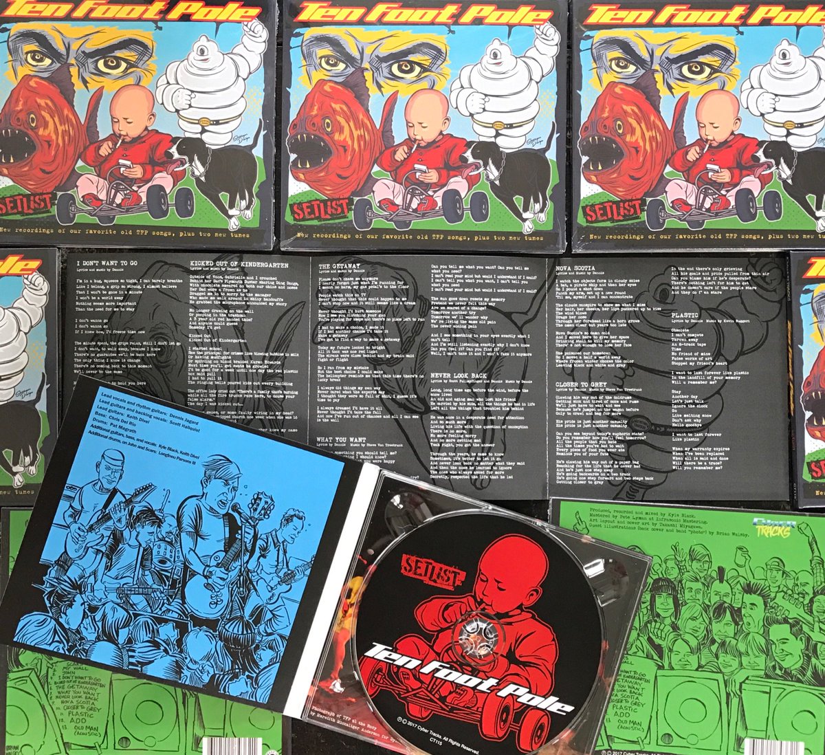 These have arrived! Get the new @TenFootPoleBand at cyber-tracks.com