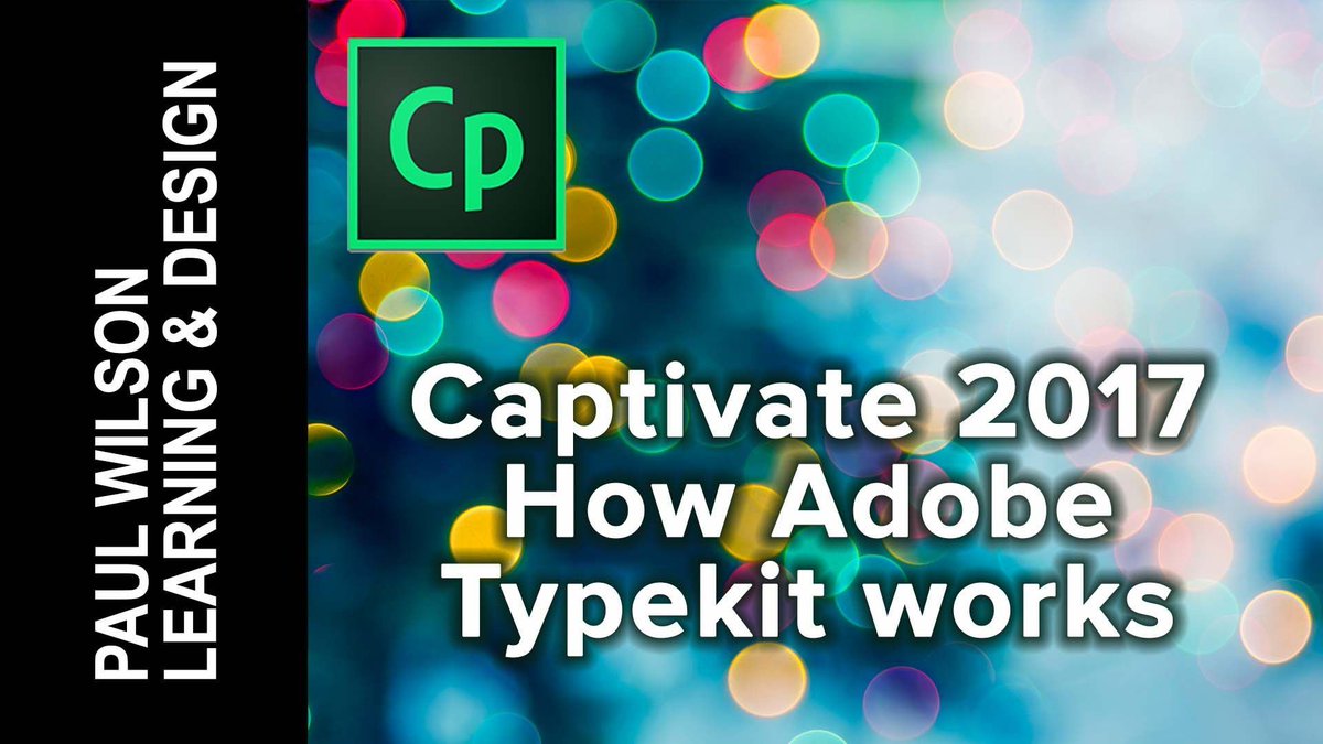 CaptivateTeachr's tweet photo. How #AdobeTypekit works for #AdobeCaptivate (2017 release) https://t.co/yIdZGvJM8t https://t.co/71JSJR8E4t