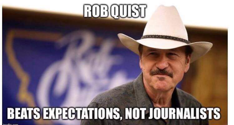 JPMahoney1's tweet image. #RobQuist:
Think's he's coming off like #RaylanGivens. 
Actually Coming off like #VicenteFox.
Regardless. He does not body slam people.