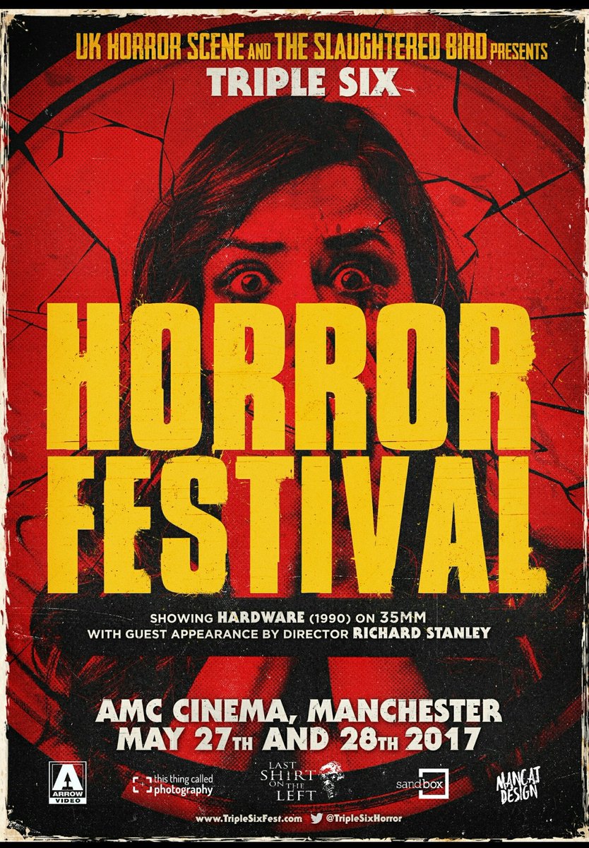 TripleSixHorror's tweet photo. Coming to #TripleSix? We may have a secret 13th short film for you, playing before #Hardware!
#Secret13th
Tickets 👉 https://t.co/AWevZH9e2Z https://t.co/pK9vDJDsdz