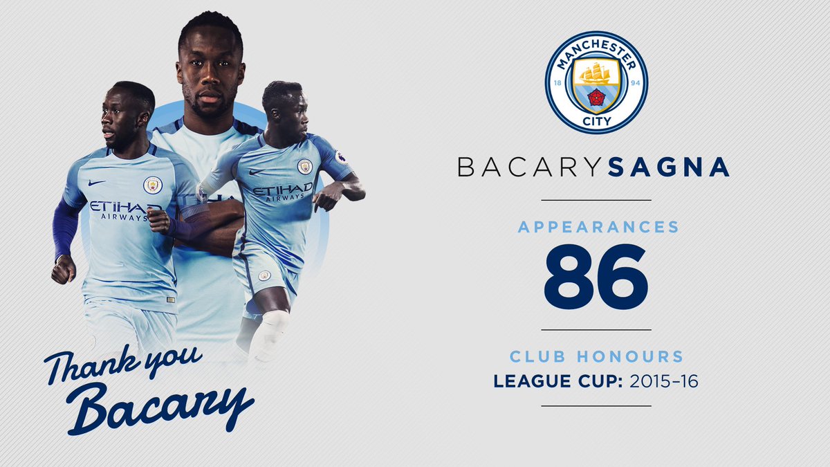 Thank you for everything! <a href="/Sagnaofficial/">Bacary Sagna</a> <a href="/JNavas/">Jesús Navas</a> <a href="/willy_caballero/">Willy Caballero</a> <a href="/Gaelclichy22/">clichy gael</a> #OnceaBlueAlwaysaBlue 🔵💙
