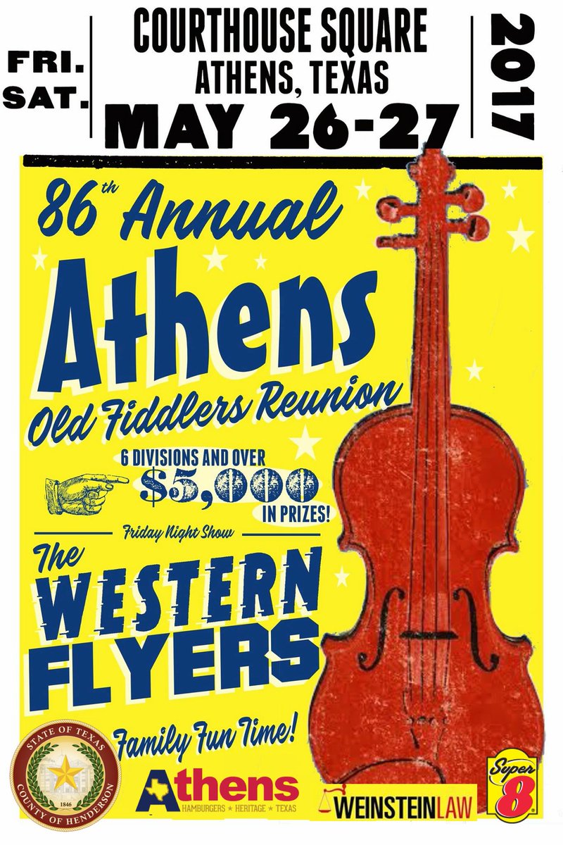 TWFlyers's tweet image. A Texas tradition!  #Since1932  #westernswing  #ameripolitan #VisitAthensTX