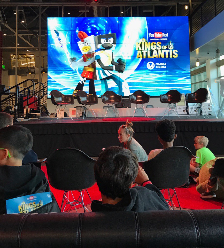 davidpfbrown's tweet photo. Special screening of the Kings of Atlantis finale at the @YouTubeSpaceLA #youtube https://t.co/6EzzsGA2v6