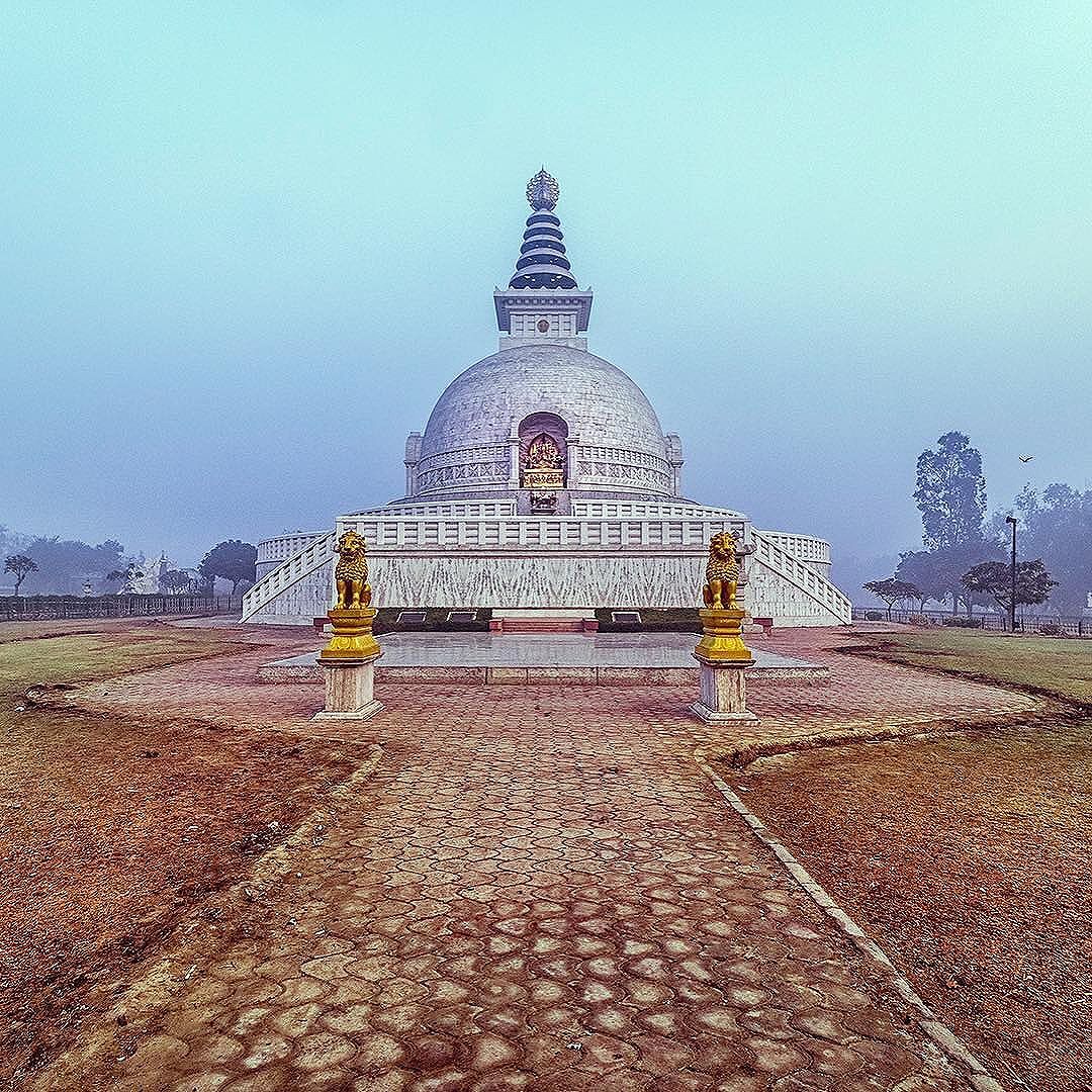 ask_local's tweet photo. The Vishwa Shanti Stupa, also known as the World Peace Pagoda is located in the heart of Delhi in the Indiraprastha Park.
#asklocal https://t.co/vaau8LY1WK