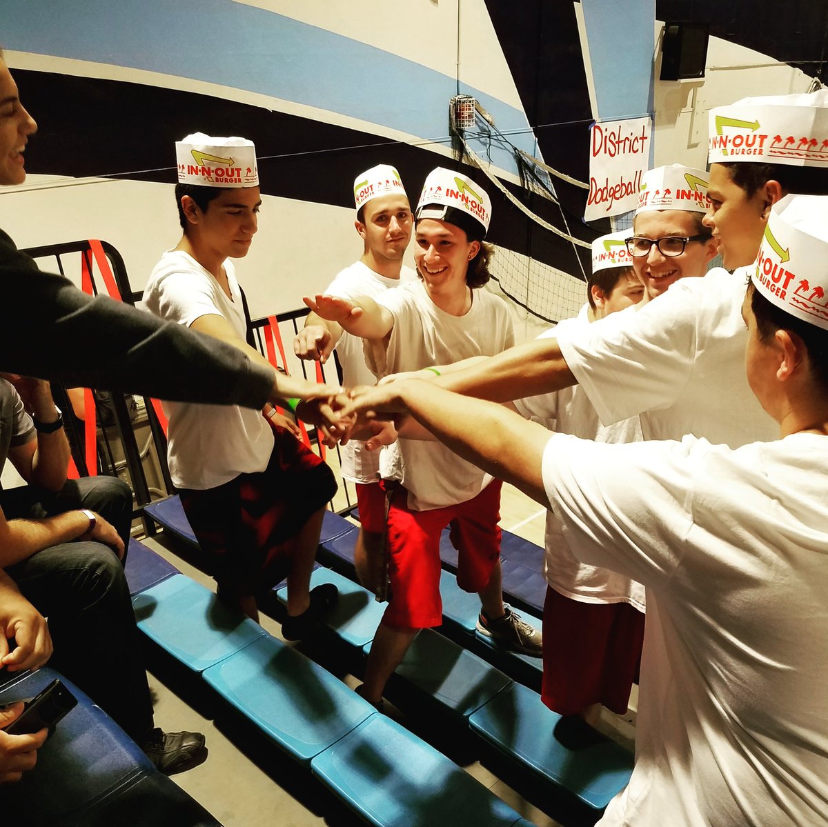 IDEACenterASB's tweet photo. We're ready for Dodgeball! Go Team InNOuts! @IDEACenterHS #IDEACenterHS #IDEACenterASB https://t.co/fWHd1xXsqs