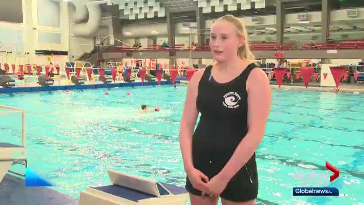 WATCH Athlete leads Alberta water polo team to success after serious