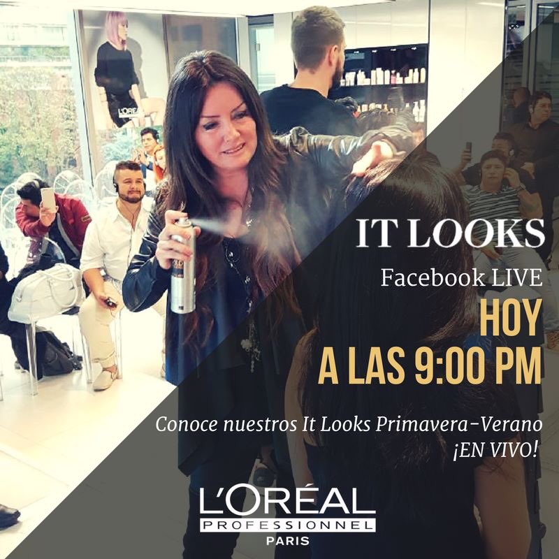 lorealcolombia's tweet photo. Conéctate al Facebook de #LorealProCol para ver en vivo a nuestra embajadora Guylaine Martel con los #ItLooks de esta temporada! https://t.co/FOcJAo8Ukm