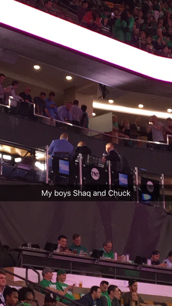 MarkPiselli13's tweet photo. What up @SHAQ? #AndChuck https://t.co/r8760uXTPY