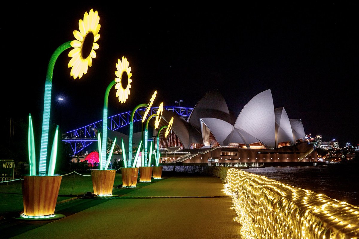 1 down, 22 to go! #vividsydney ends 17 June.