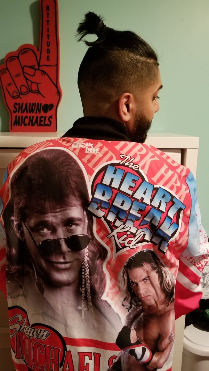 SB_TriniDon's tweet photo. @ShawnMichaels Whatcha think HBShizzle? #HBK #ShawnMichaels https://t.co/I3ewpBnsbv