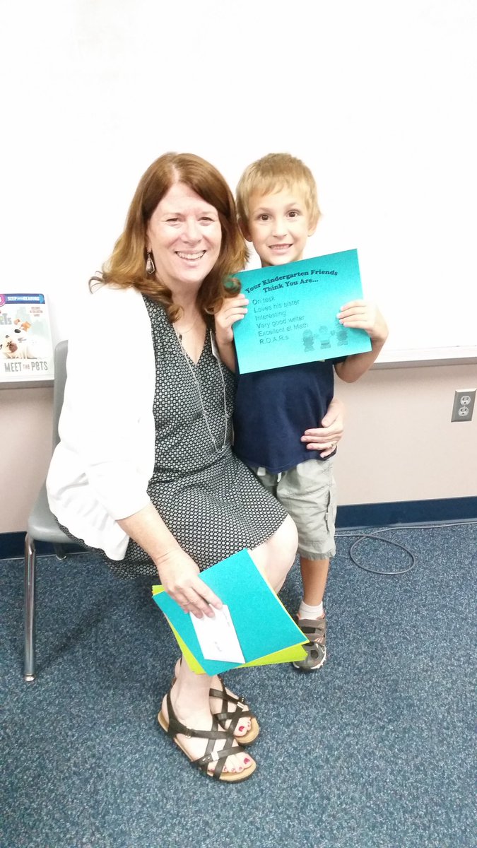 linzym's tweet photo. This woman worked magic on Oliver. I couldn't be more grateful for her.  @keithkwindle #bekeith #bringonfirstgrade https://t.co/YwCMmdy3Ml