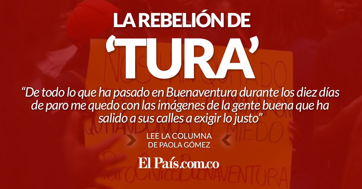 La rebelión de 'Tura', mi columna, por toda esa gente que ha marchado en paz. Porque el pueblo no se rinde, carajo! buff.ly/2rDl2dv