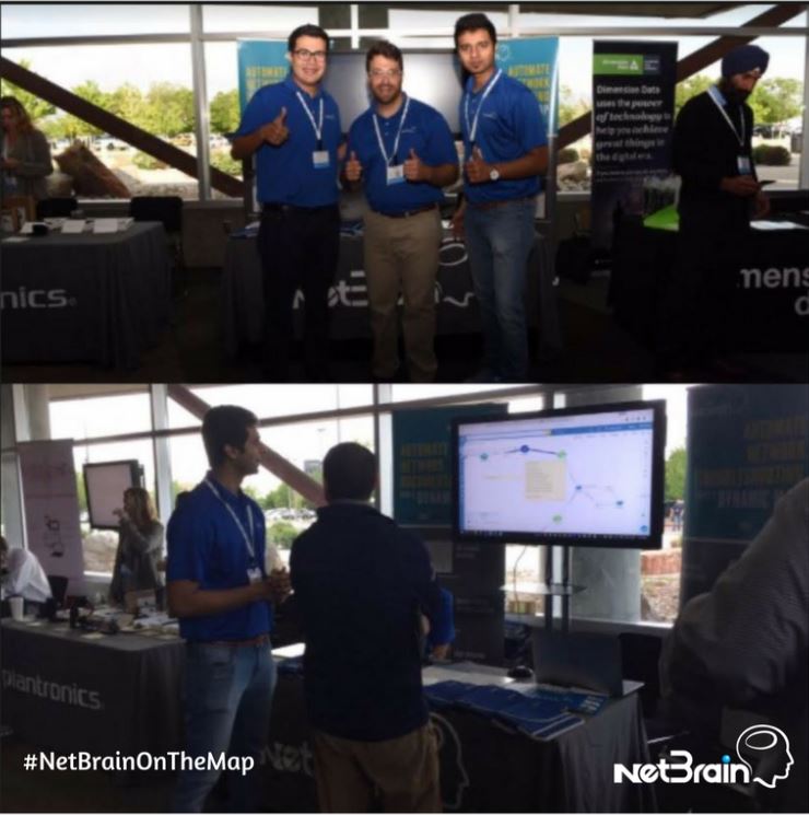 NetBrainTech's tweet photo. Thanks for an awesome day, Salt Lake City! #CiscoConnectUS #NetBrainOnTheMap https://t.co/d38lSM4afa