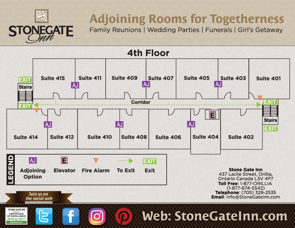 StoneGateInn's tweet image. Ask our guest services team about #adjoining #hotelsuites