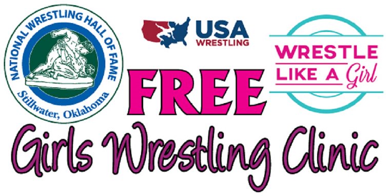 NWHOF's tweet photo. We're excited to team up with @WrstleLikeAGirl to host free girls wrestling clinic on 6/2 from 2-4pm Learn more https://t.co/Q0RvEFiQ9S https://t.co/yjvGmkm0e3